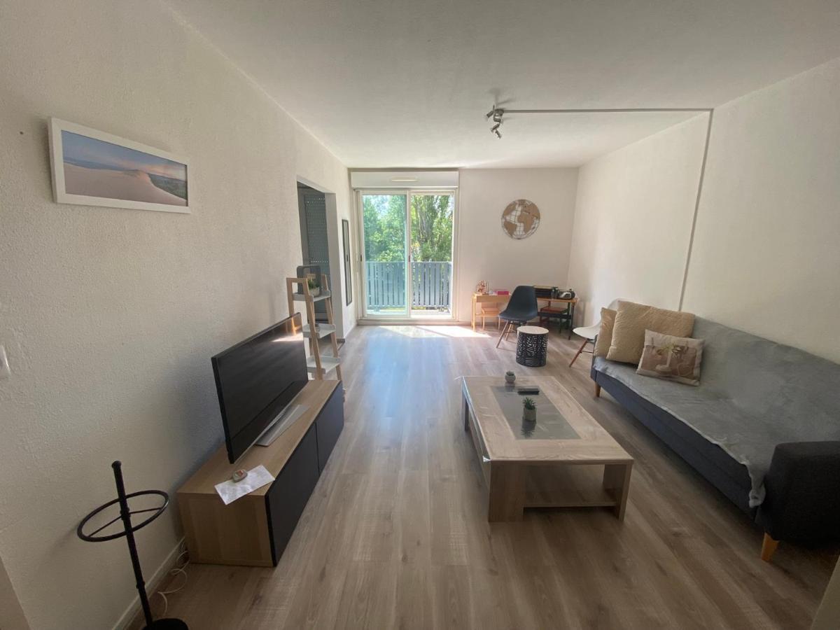 Appartement 3P, 72M2, Centre Ville, Parking Prive Tout Confort Biscarrosse Exteriér fotografie